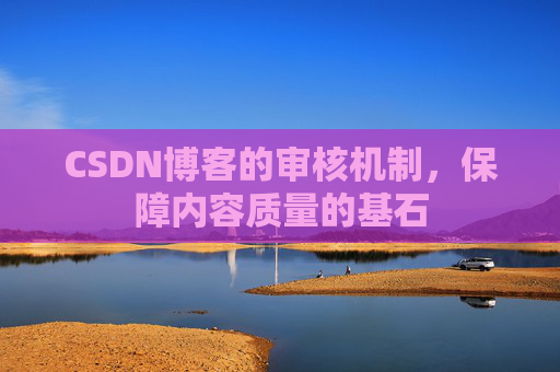 CSDN博客的审核机制，保障内容质量的基石